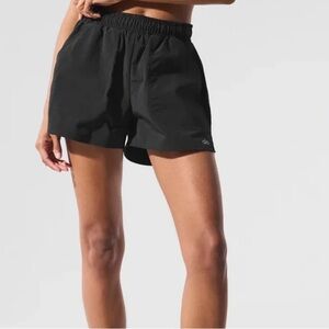 ALO Yoga Black Alumni Shorts